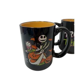 Zak Designs Nightmare Before Christmas Jack Sally Trick or Treat Mug Set of 2